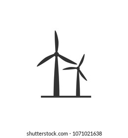 Wine turbine icon showing wind power