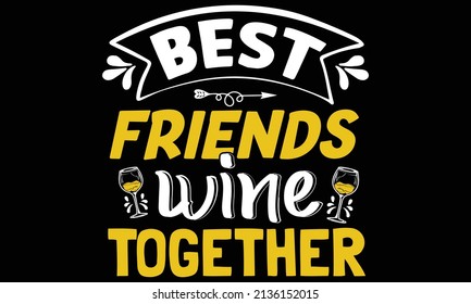Plantilla de diseño de camisetas para tipografía de vinos