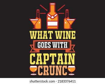 T-Shirt-Design-Vektordatei für Weintypografie
