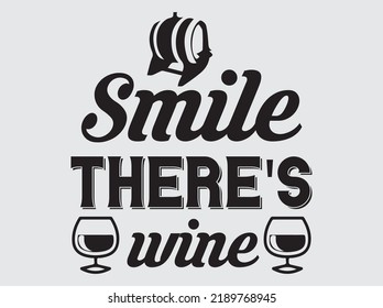 Wine typography t-shirt design  vector file
