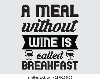 Archivo vectorial de diseño de camisetas de tipografía de vino