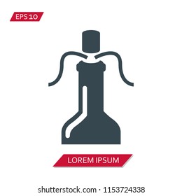 wine vector icon symbol