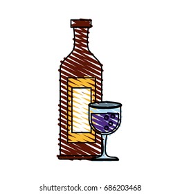 wine vector illustration