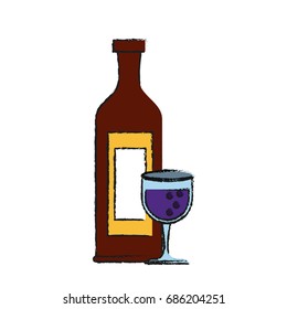 wine vector illustration