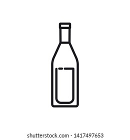 Wine vector illustration icon set. Included the icons as red wine, white wine, glasses, sommelier, tasting, ferment and more.