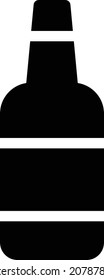 Vektorgrafik des Weins auf transparentem Hintergrund. Symbole in Premium-Qualität. Glyphen Vektorsymbol für Konzept und Grafikdesign.