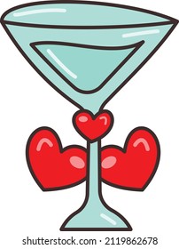 ilustración del vector de vino sobre un fondo transparente.Símbolos de calidad superior.Icono plano de línea de vectores para el concepto y el diseño gráfico.
