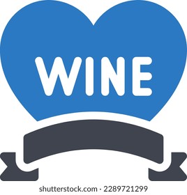 wine  Vector illustration on a transparent background. Premium quality symmbols. Glyphs vector icons for concept and graphic design.