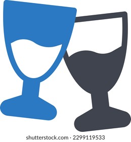 wine Vector illustration on a transparent background. Premium quality symmbols. Glyphs vector icons for concept and graphic design. 
