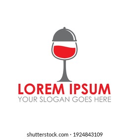 wine vector , restaurant logo vector