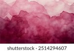 Wine Watercolor Abstract Background Texture