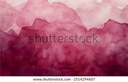 Wine Watercolor Abstract Background Texture