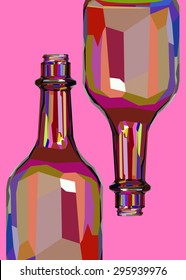 wine white glass design shadows liquid alcohol