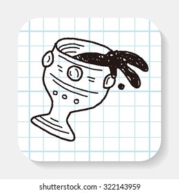 wineglass doodle