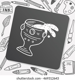 wineglass doodle