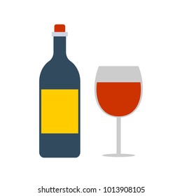 wineglass flat icon