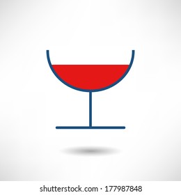 Wineglass icon