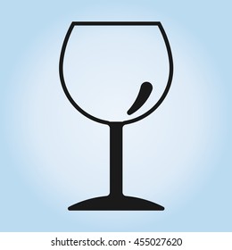 The wineglass icon