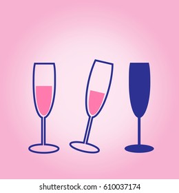 Wineglass icon