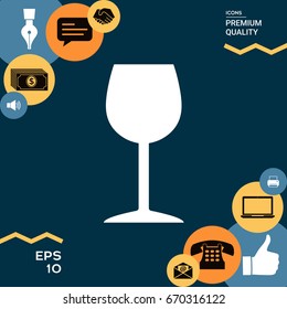 Wineglass icon