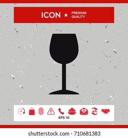 Wineglass icon