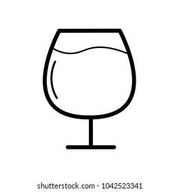 wineglass icon design