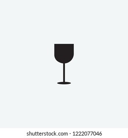 wineglass icon vector