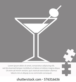 Wineglass  icon Vector design.