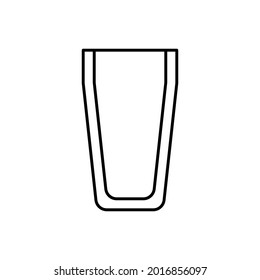Wineglass icon vector set. alcohol drink illustration sign collection. goblet symbol. Bar logo.