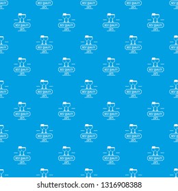 Wineglass pattern vector seamless blue repeat for any use