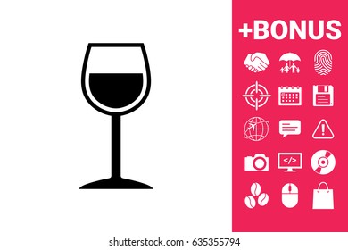 Wineglass symbol