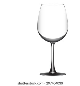 Wineglass vector (EPS 10)