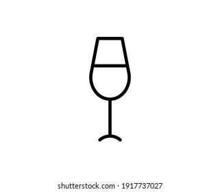 Icono plano de lentes de viento. Símbolo de esquema único de alta calidad para diseño web o aplicación móvil.  Paneles de línea delgada para el logotipo de diseño, tarjeta de visita, etc. Esquema pictograma EPS10