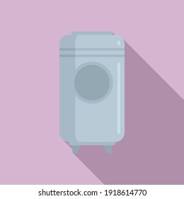 Winemaker barrel icon. Flat illustration of winemaker barrel vector icon for web design