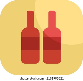 Winemaking hobbie, illustration, vector on a white background.