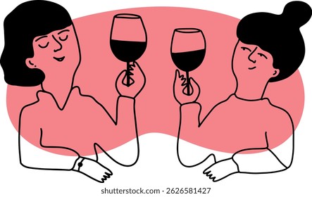 Winemaking. The process of making wine. Drawing, engraving, ink, line art, vector	
