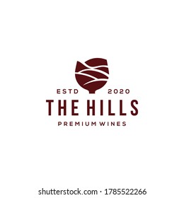 wines logo icon vector design illustration