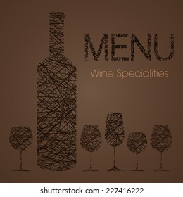 Wines specialities brown