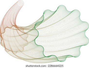 Wing abstrak design vector template