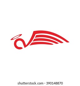 wing angel logo