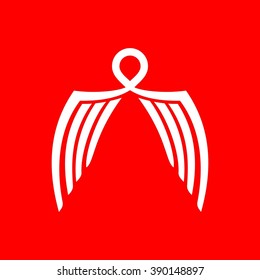 wing angel logo