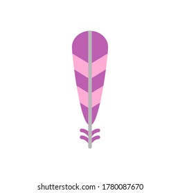 Wing bird icon. Simple color vector elements of feather icons for ui and ux, website or mobile application
