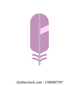 Wing bird icon. Simple color vector elements of feather icons for ui and ux, website or mobile application