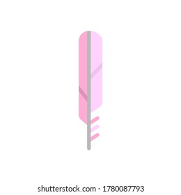 Wing bird icon. Simple color vector elements of feather icons for ui and ux, website or mobile application