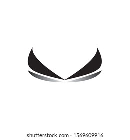 wing black  Logo Template vector illustration design