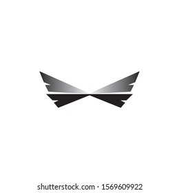 wing black  Logo Template vector illustration design