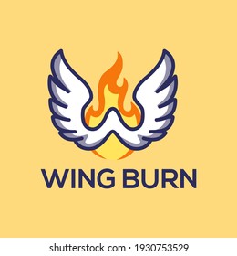 Wing Burn Fire hot art fly