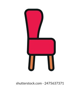 Wing chair icon vector design templates simple and modern