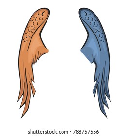 Wing color flat