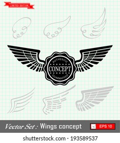 wing design classic vintage 